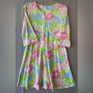 Lilly Pulitzer Cotton Animal crackers- Pink, Lime, Blue size small 100% cotton